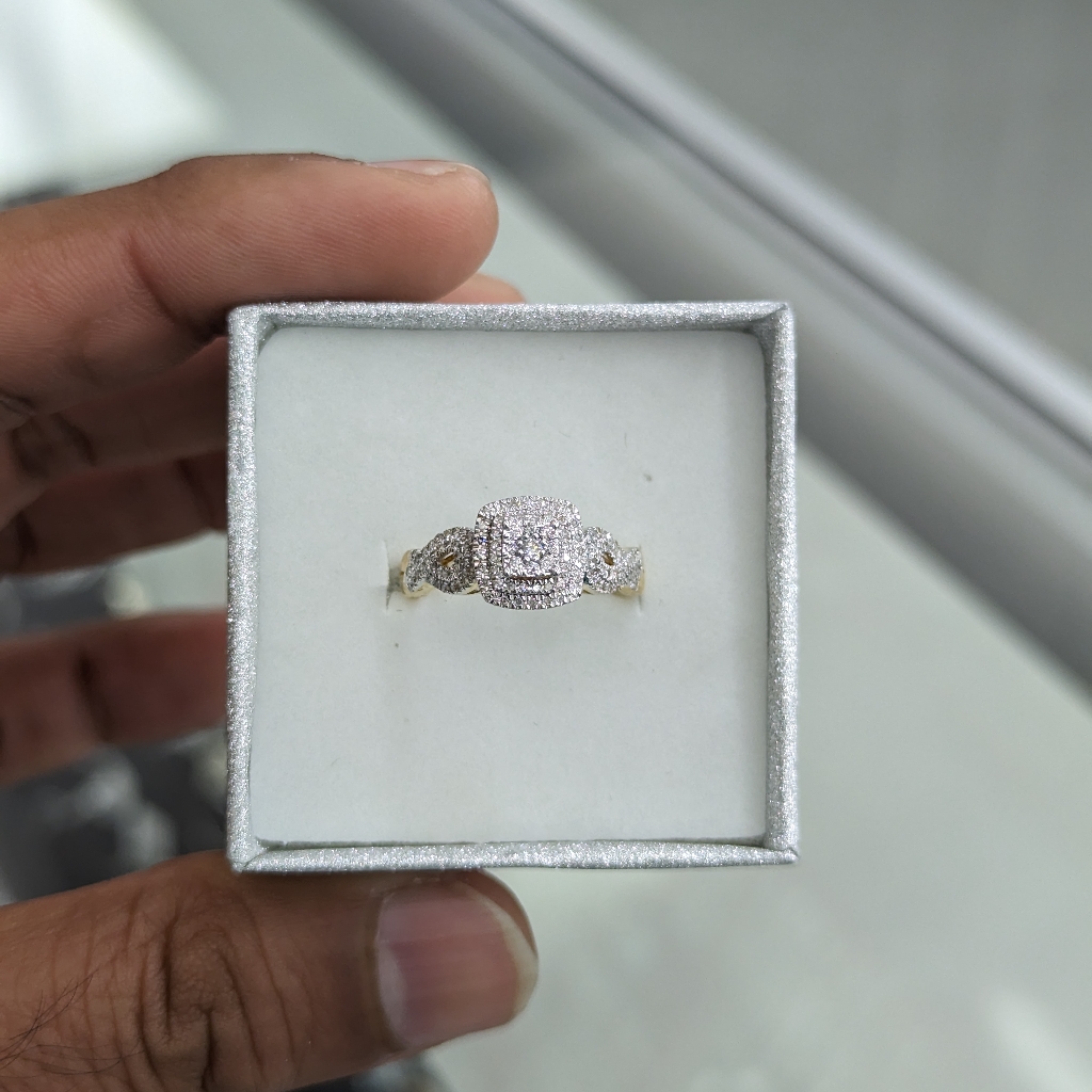 Real Diamond 10kt Gold Ring For Women 899$